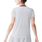 Yonex Ladies Crew Neck T-Shirt 0029 White